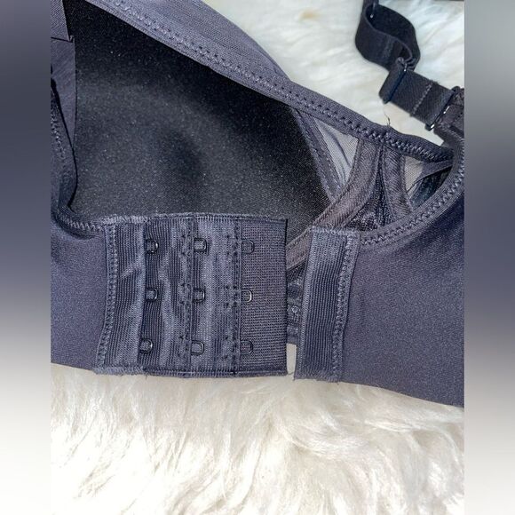 Bali One Smooth U Ultra Lite Wire-Free Bra Style 3440 Black Sz. 34 DD - Picture 7 of 8